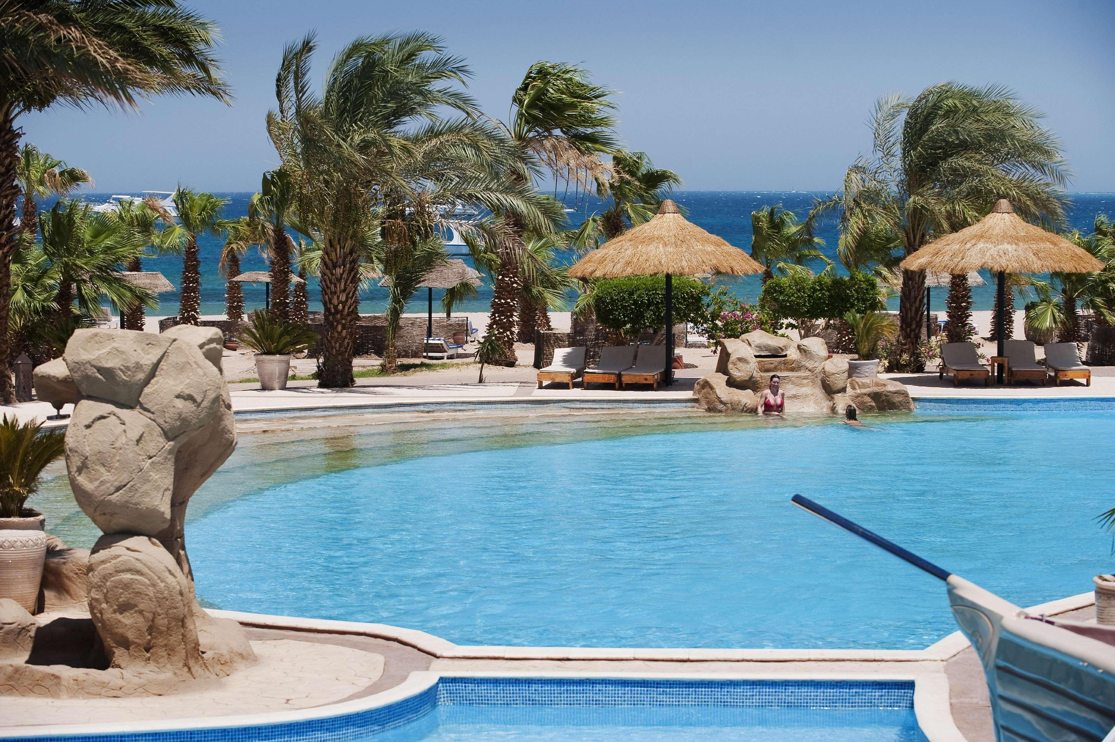 Lotus Bay Resort Hurghada Exteriör bild